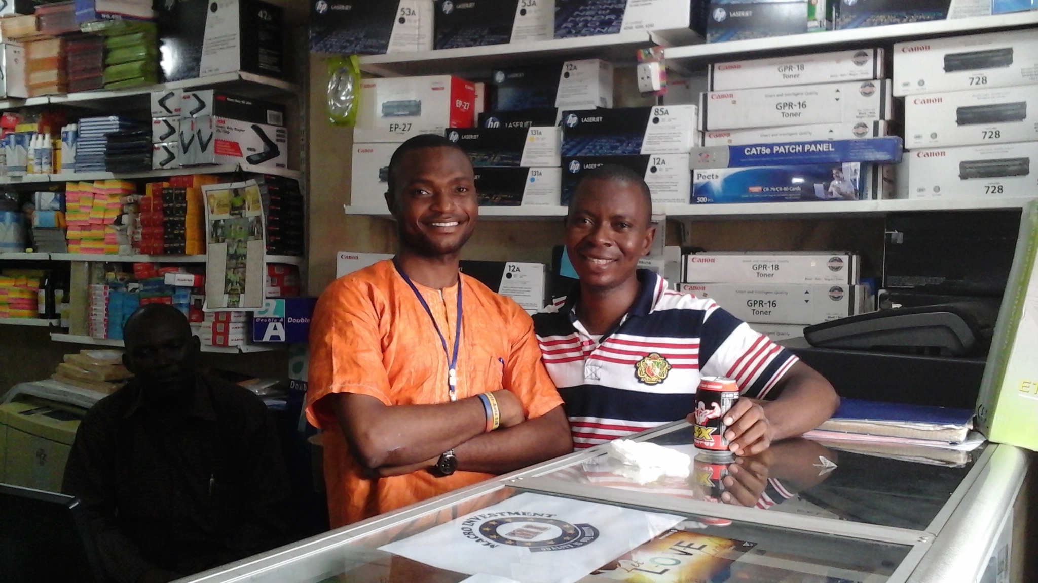 New business relationship formed after receiving microcredit