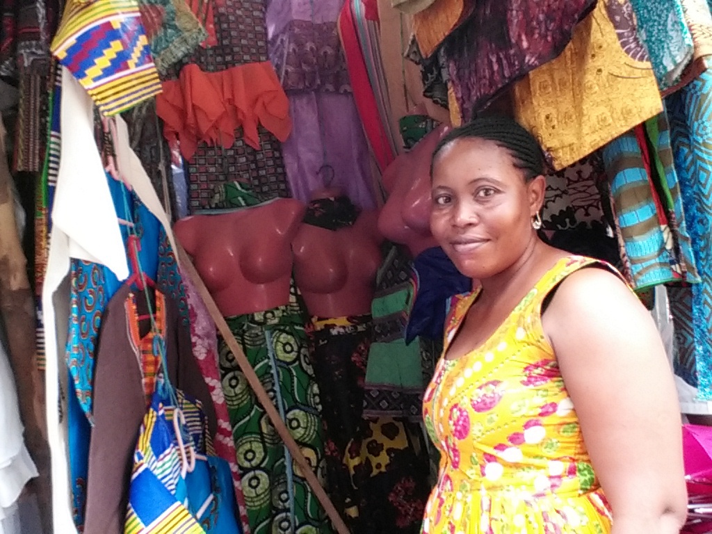 Mary Roberts thankful for the opportunity to expand her business with microcredit