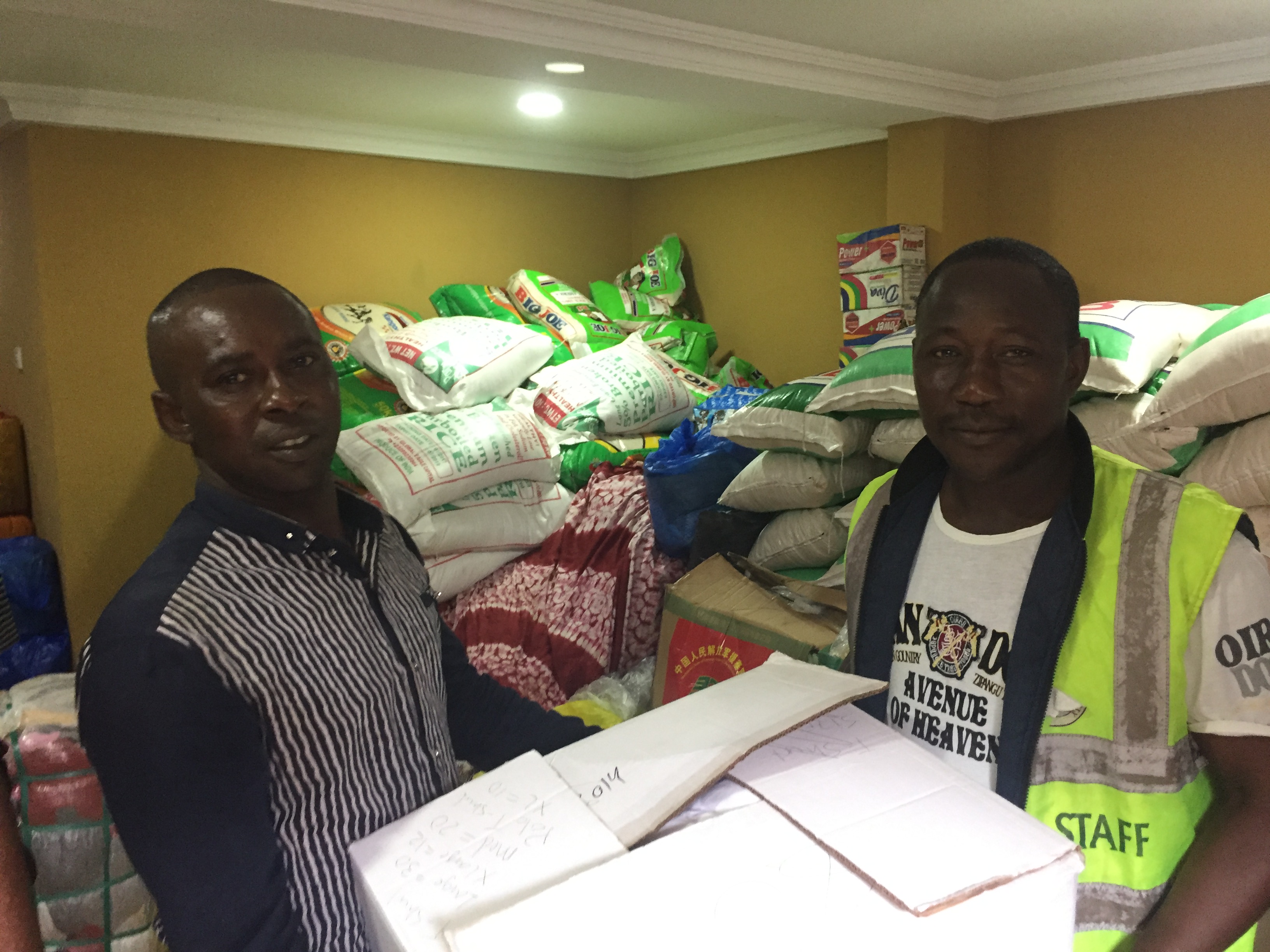 Aurora donates to victims of the mud-slide in Sierra Leone