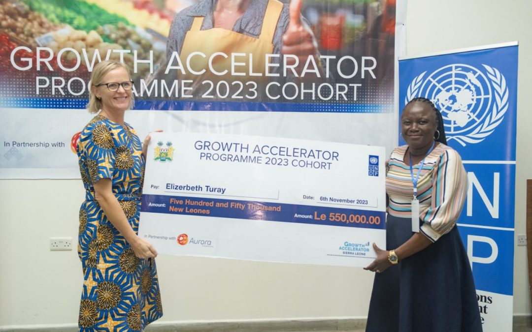 Growth Accelerator Programme 2023 Cohort – UNDP in partnership with Aurora Foundation